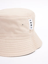 Load image into Gallery viewer, THE REVERSIBLE BUCKET HAT (STONE/KHAKI)
