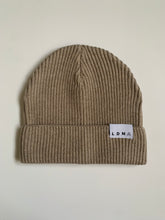 Load image into Gallery viewer, THE BEANIE HAT (BLACK/KHAKI/SAND)
